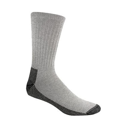 Wigwam Mills 3PK MED GRY Work Sock S1221-072-MD